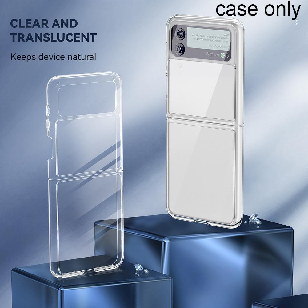 Ốp điện thoại trong suốt chống rơi cho Samsung Galaxy Z Flip3