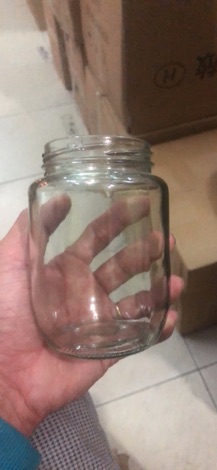 {Siêu rẻ} Hũ thuỷ tinh tròn 500ml gồm nắp