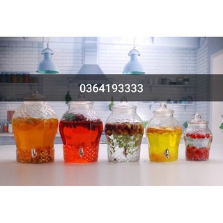 BÌNH NGÂM RƯỢU HOA VĂN RỒNG 15L
