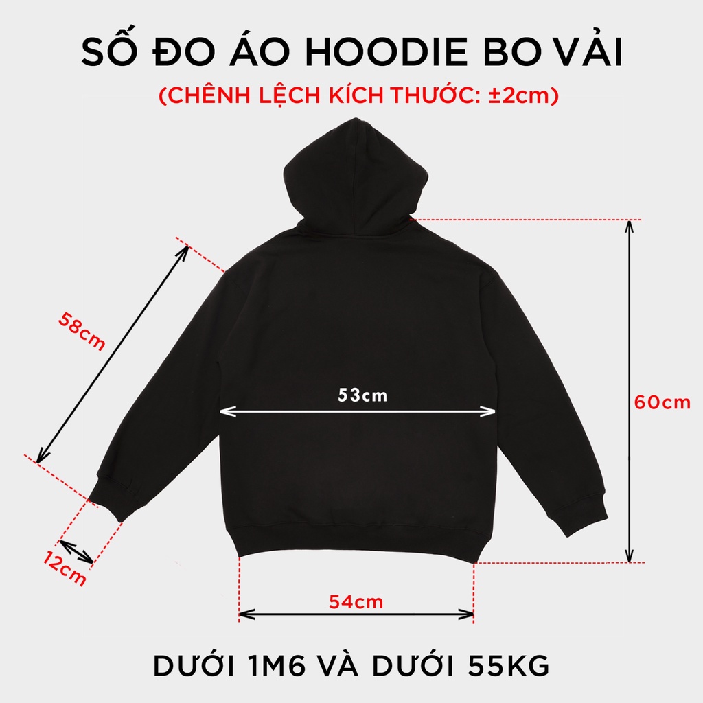 Áo khoác nỉ SAM CLO có mũ - ÁO HOODIE khóa kéo freesize nữ dáng unisex mặc nhóm, cặp - couple thêu hình GẤU BIBOO | BigBuy360 - bigbuy360.vn