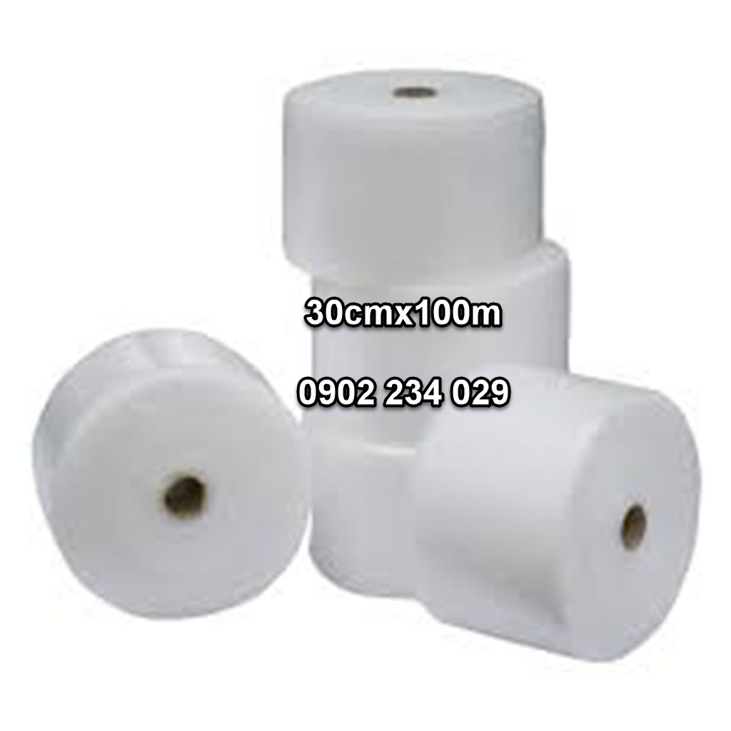 Combo 2 Cuộn Khổ 30cmx100m Bong Bóng Khí Chống Sốc