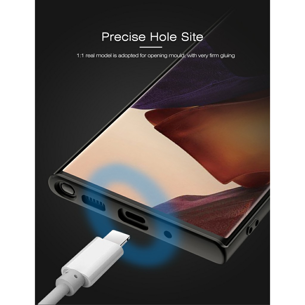 Ốp lưng Samsung Note 20 Ultra chống sốc vải da thời trang cao cấp