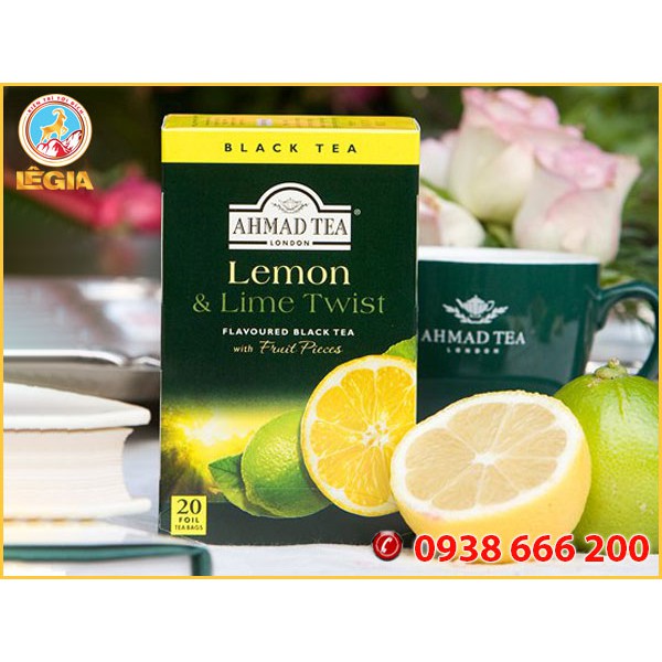 Trà  AHMAD chanh  40g - AHMAD LEMON TEA