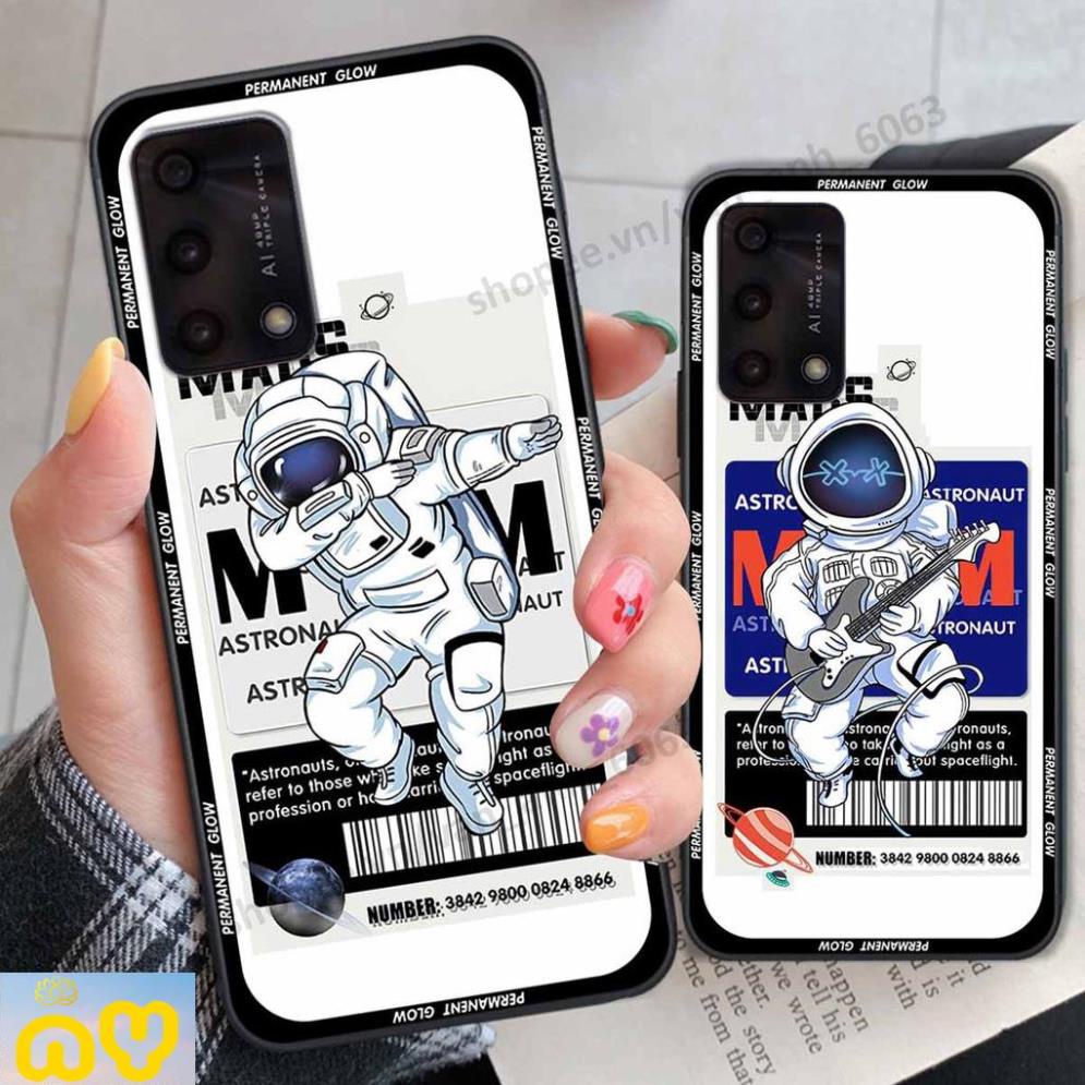 Ốp lưng Oppo A74 / A94 / A95 be@r brick mars thời trang, Ốp lưng lưng điện thoại viền dẻo siêu chất Như Ý