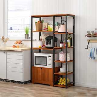 KỆ BẾP BẰNG GỖ 5 TẦNG