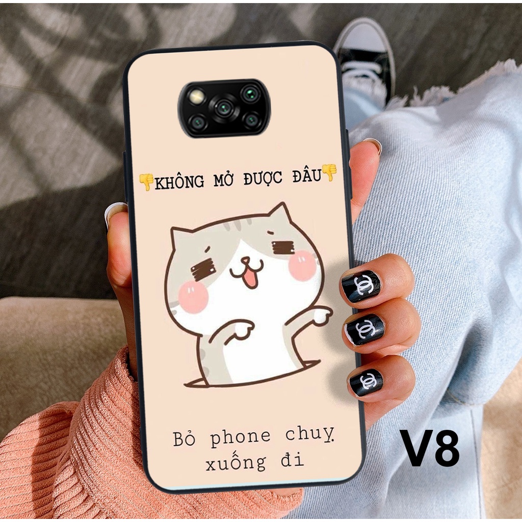 ỐP LƯNG ĐIỆN THOẠI XIAOMI POCO X3/POCOX3NFC/POCO X3PRO ỐP LƯNG IN HÌNH SIÊU CUTE VÀ DỄ THƯƠNG GLSHOP