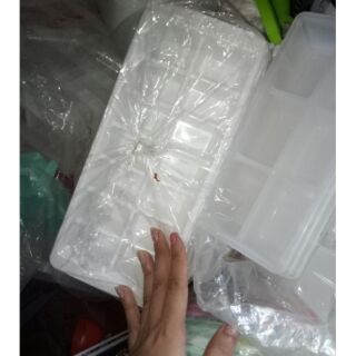 Sét 5 Khay đá 14 viên nhựa dẻo