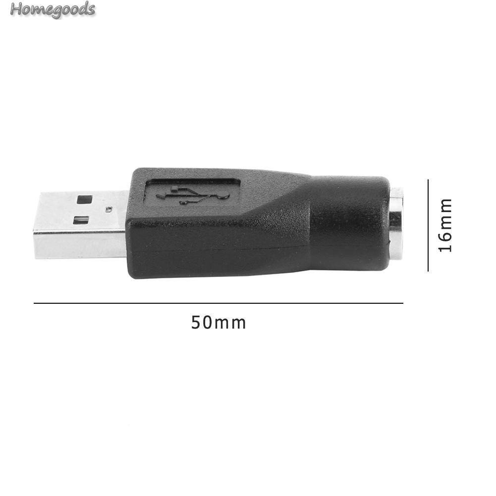2pcs Ps / 2 Female To Usb Male Adapter Adapter Cho Pc-Ready