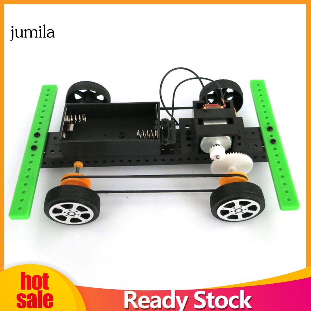 Mô hình xe hơi điện 4WD tự lắp ráp giáo dục sớm cho bé