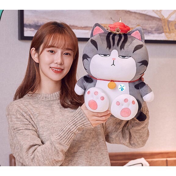 Gấu bông mèo hoàng thượng đủ size mềm mịn /Thú bông mèo thần tài đáng yêu