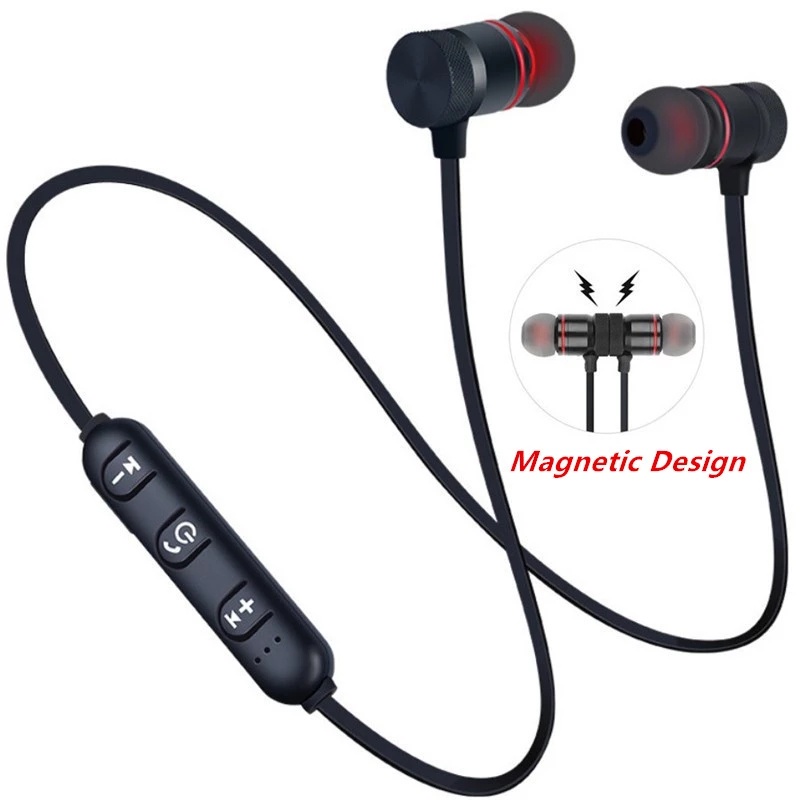Tai Nghe Bluetooth 5.0 Không Dây Đeo Cổ Kèm Mic Dùng Cho Tất Cả Các Dòng Điện Thoại