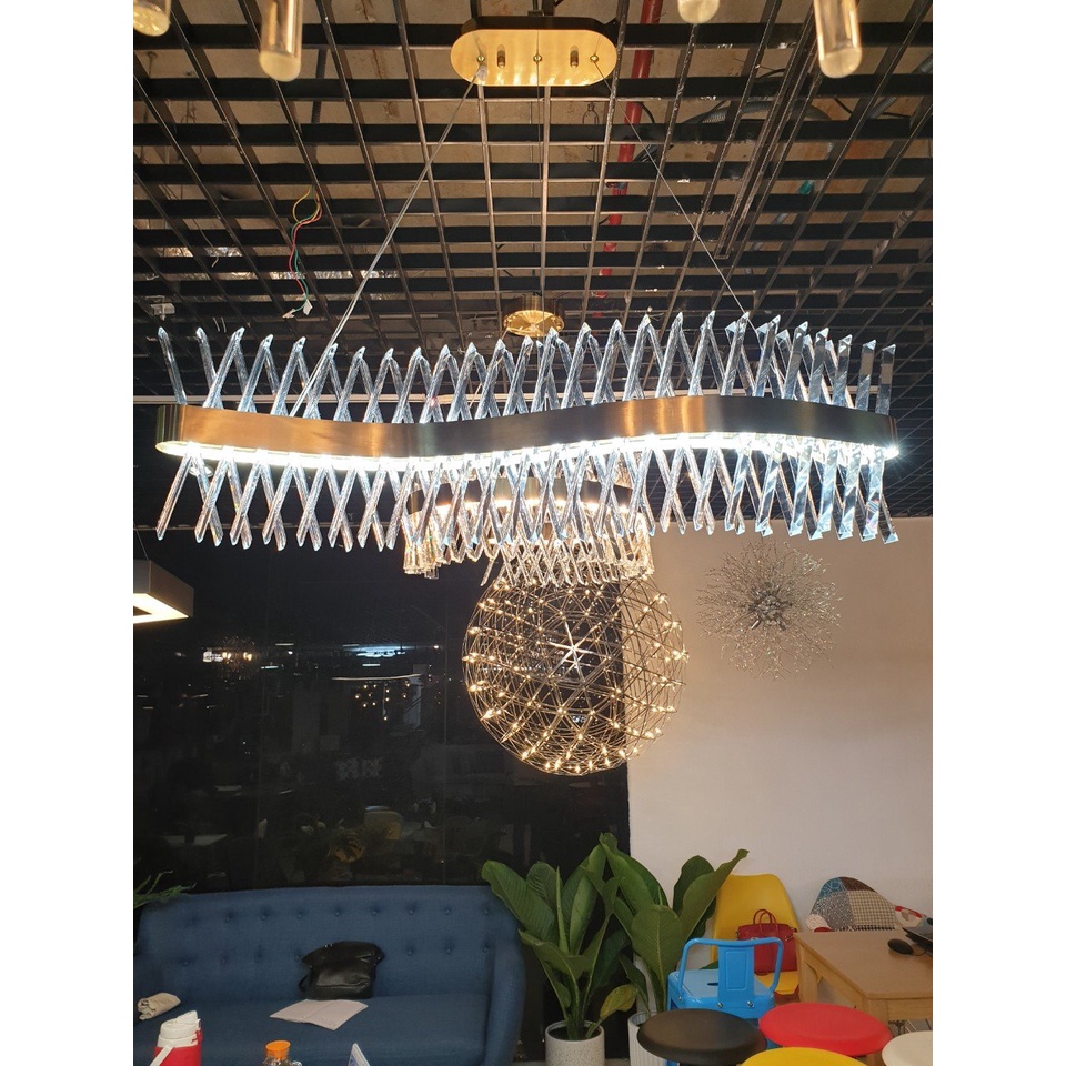 Đèn thả cầu nan D300