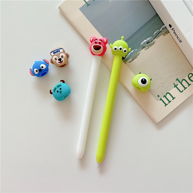 Vỏ bảo vệ cho bút cảm ứng thích hợp cho Apple iPad Pencil 1st/2nd silicon mềm