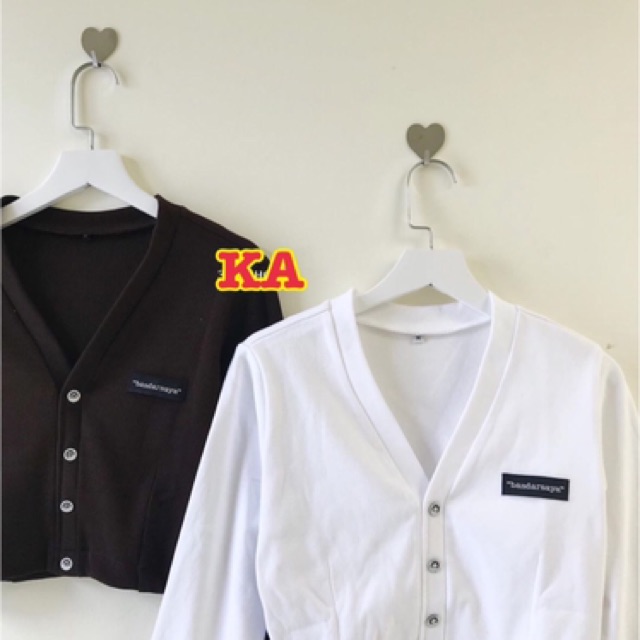 Áo croptop tay dài bandar, hình thật ảnh áo trải sàn | BigBuy360 - bigbuy360.vn