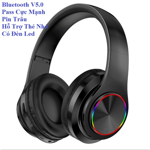 Tai nghe Bluetooth B39 không dây âm thanh Bass êm, cao cấp - Màu ngẫu nhiên