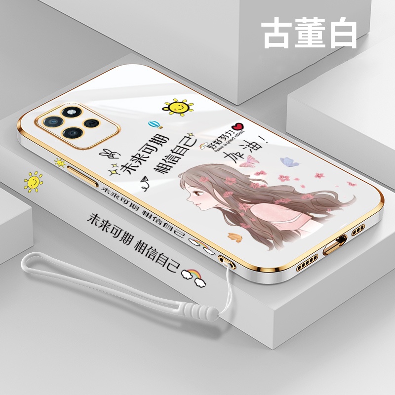 Ốp Điện Thoại silicone Mềm Có Dây Đeo Cho Realme C11 Realme5 5i 6i C3 Realme7i C17 C20 C11 2021 Realme8 8PRO Realme XT