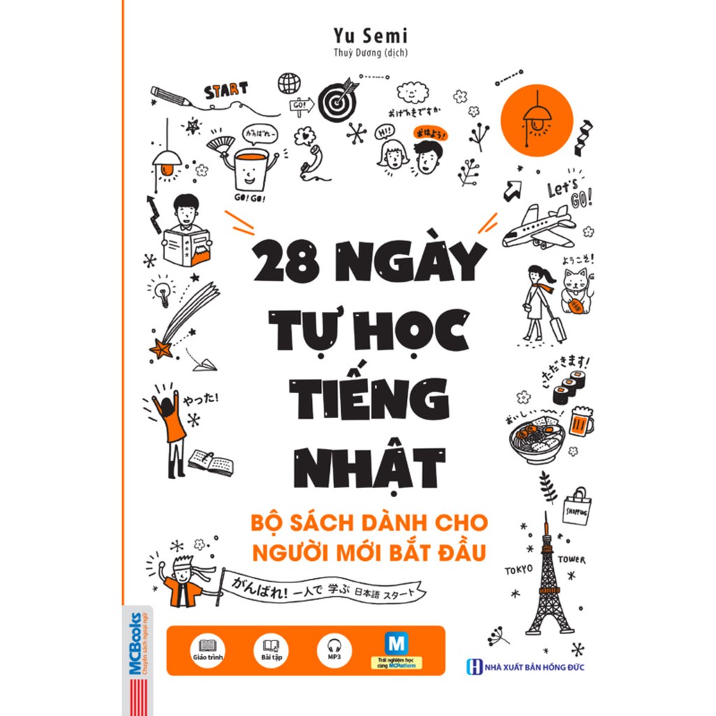 Sách - 28 ngày tự học tiếng Nhật
