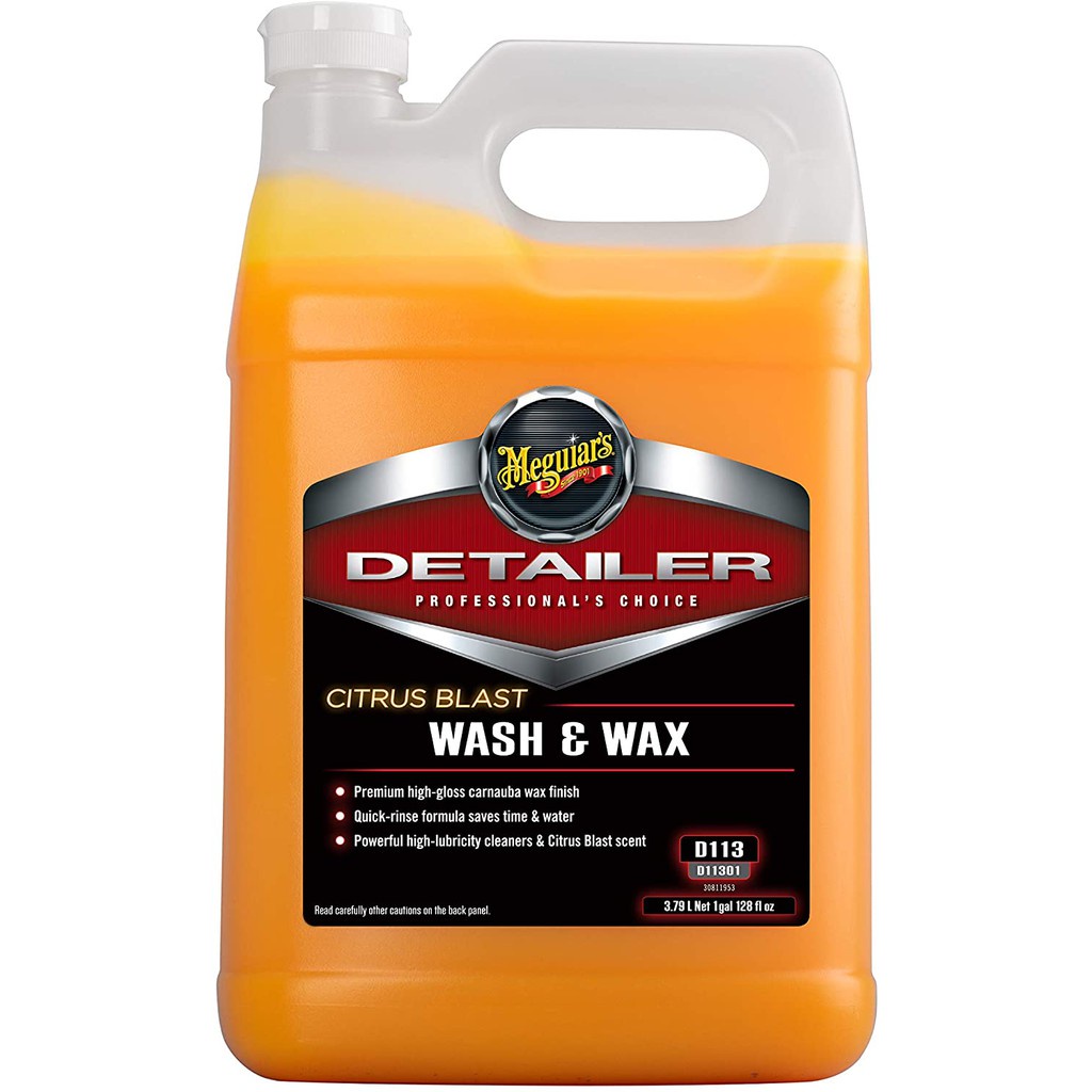 Xà phòng rửa xe hương cam, quýt/ Meguiar's Citrus Blast Wash &amp; Wax - D11301