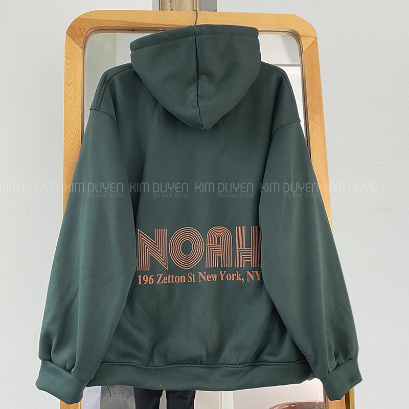 Áo Hoodie NOAH Áo Hoodie Nỉ Ngoại Dày Dặn Mũ To 2 Lớp Form Rộng Unisex Nam Nữ [Ảnh Thật + Video]