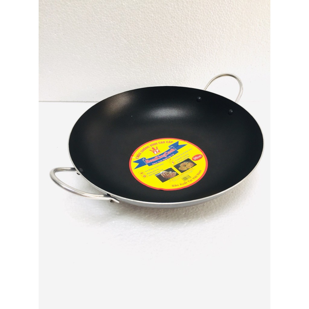 Chảo xào chống dính 2 quai sâu lòng Rainy từ 22-44cm