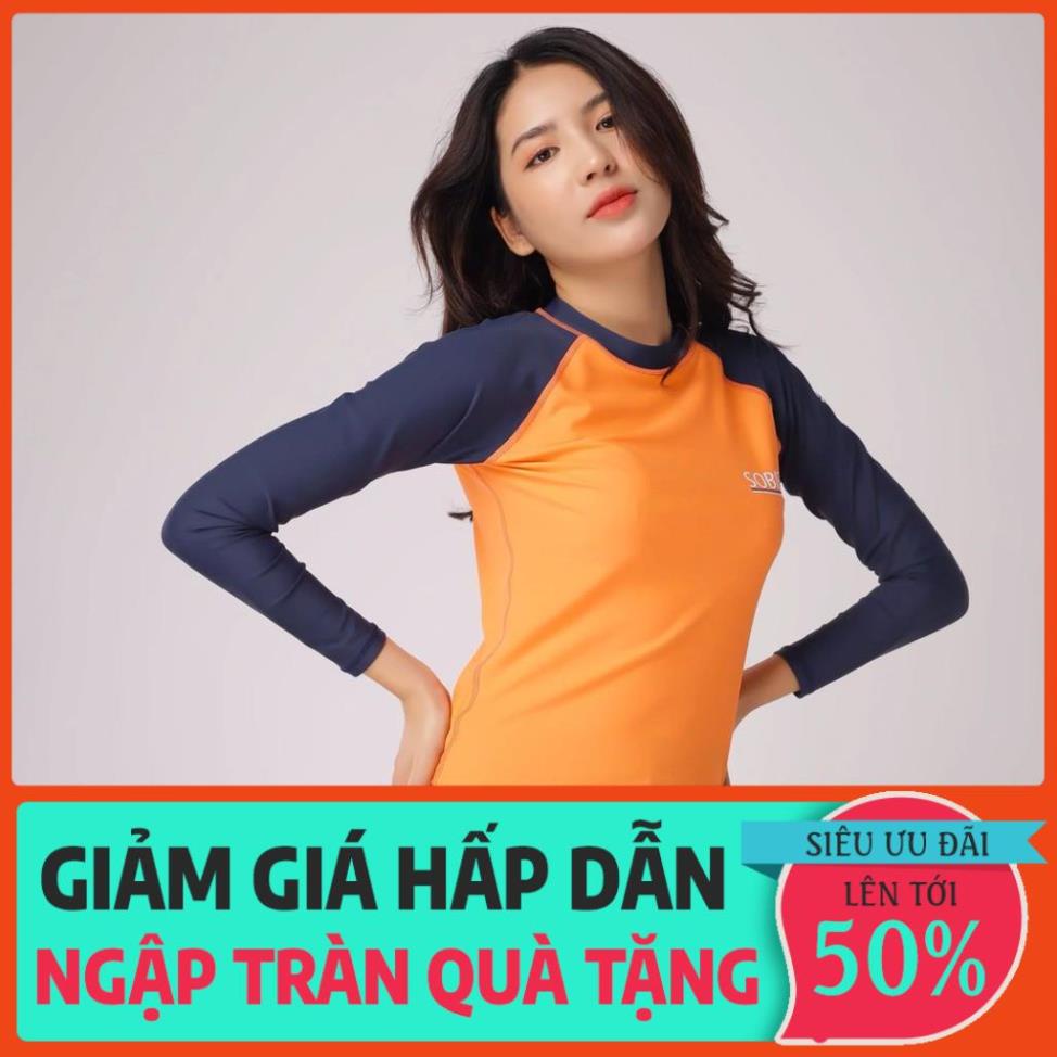 Áo Bơi Nữ Tay Dài Sobie N21- Goldfish *
