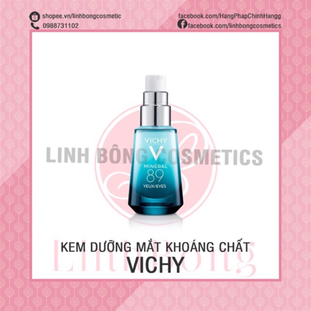 KEM DƯỠNG MẮT VICHY MINERAL 89