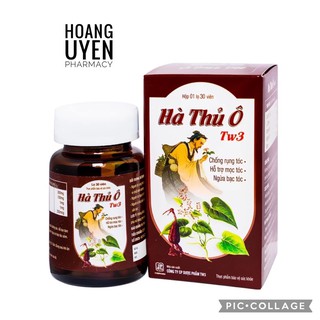 Hà thủ ô TW3 - chống rụng tóc, ngừa bạc tóc