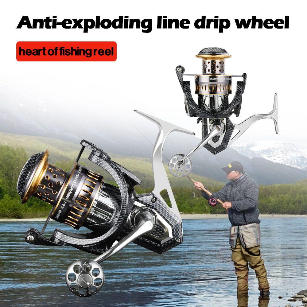 MUVAKO Guồng Quay Cần Câu Cá SG2000P Chất Lượng Cao