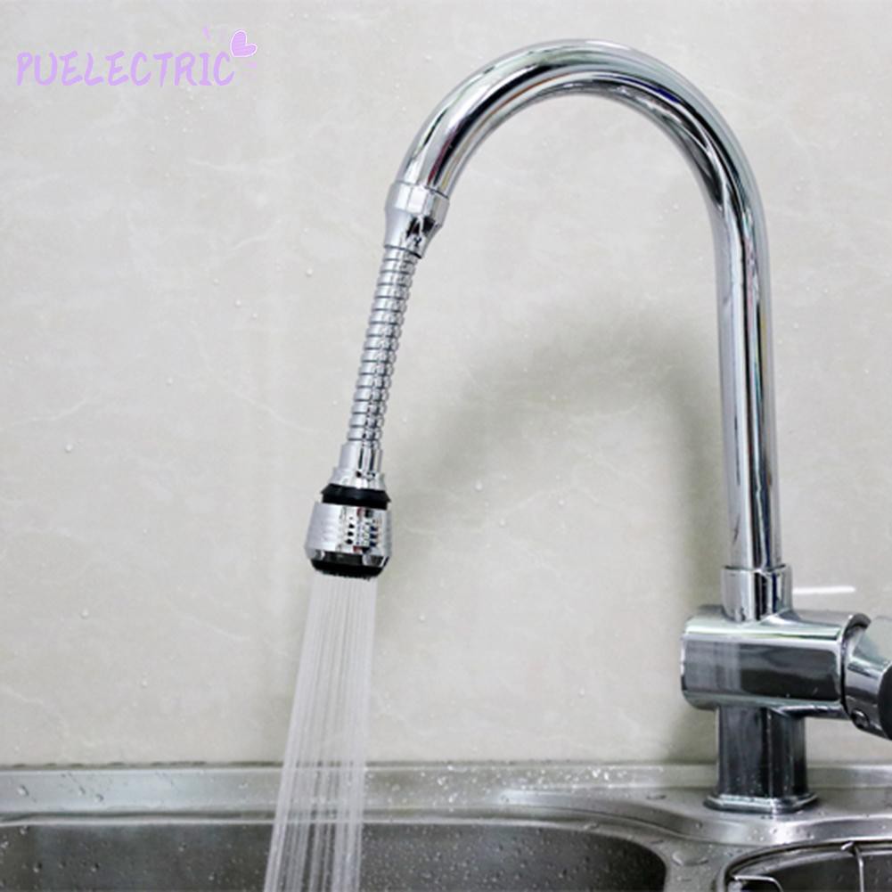 ❤✯ Stainless Steel 360 ° Kitchen Rotary Water Saving Faucet Swivel Tap Hose Aerator Diffuser Filter ✯❤