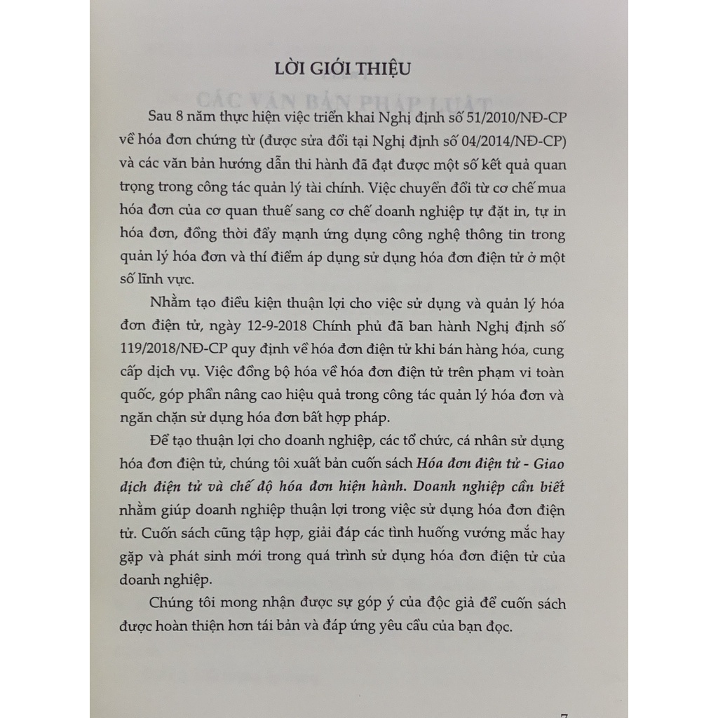 Sách - Hóa Đơn Điện Tử Giao Dịch Điện Tử Và Chế Độ Hóa Đơn Hiện Hành Doanh Nghiệp Cần Biết