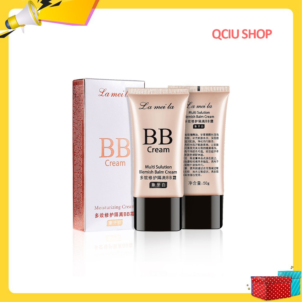 Kem nền trang điểm mỏng nhẹ BB Cream Lameila - Chính hãng nội địa Trung QCIU SHOP