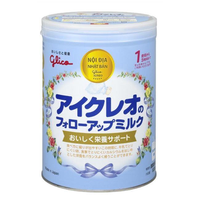 Sữa bột Glico số 9 820g