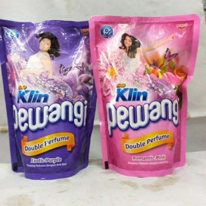 Gói mini Màu Hồng Tím Hồng Soklin 800ml Và 450ml