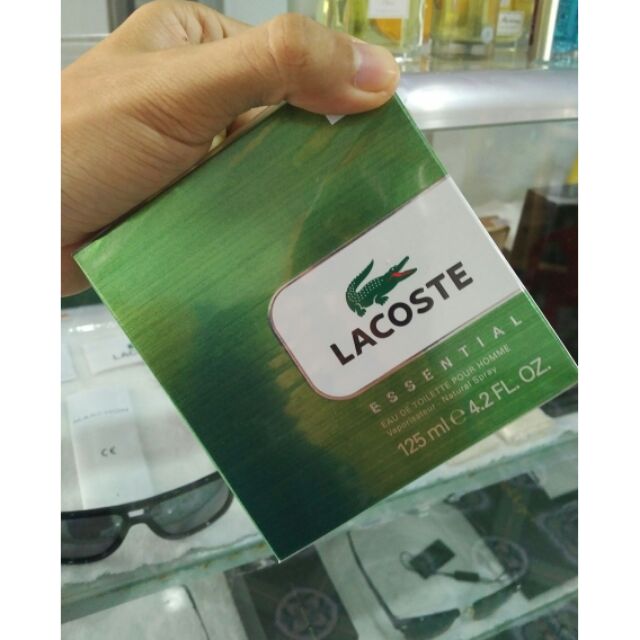 Nước hoa nam Lacoste Essential 125ml xách tay Mỹ