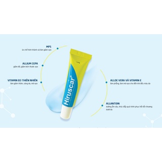 HIRUSCAR SẸO - MỜ SẸO, MỀM DA, SÁNG DA