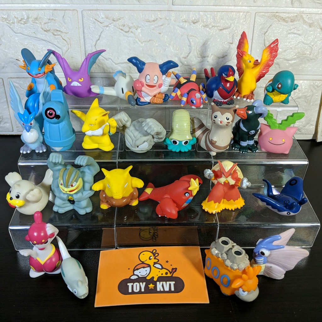 Mô Hình P8 Pokemon Kid Bandai Tổng Hợp Pokemon Ngón Tay Rỗng Ruột Chính Hãng