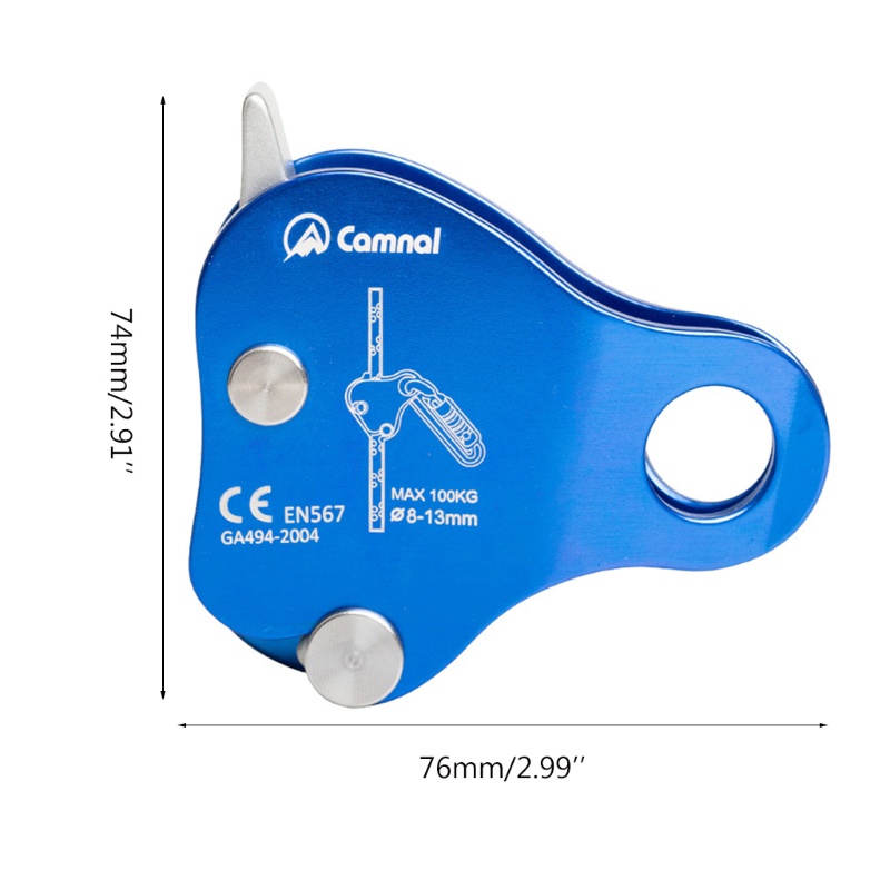Kẹp Tự Khóa Dây Thừng Leo Núi Chống Rơi An Toàn