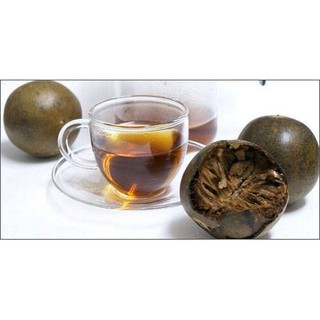 1kg quả la hán khô (khoảng 65 quả) pha nước uống