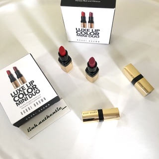 Set Son LUXE LIP COLOR MINI DUO của BOBBI BROWN