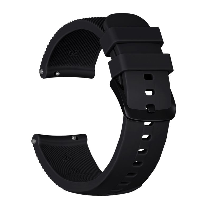 Dây Đeo Thay Thế Chất Liệu Silicon Màu Đen Cho Xiaomi Huami Amazfit Gtr 42mm Acc