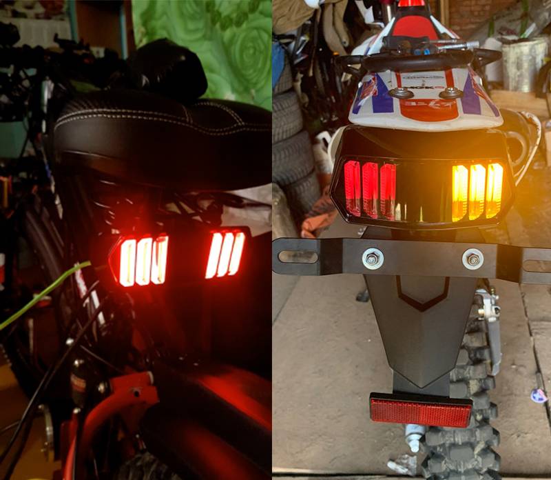 Đèn Led Tín Hiệu Phanh Xe Mô Tô Honda Msx125 Cbr650F Ctx700 Ctx700N