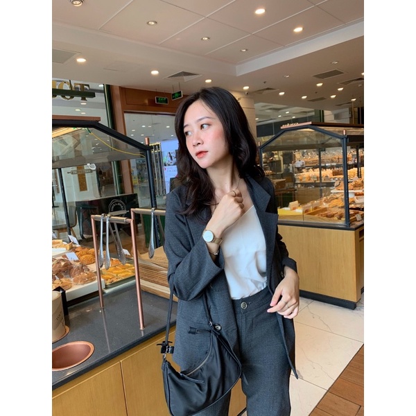 Set blazer và quần baggy