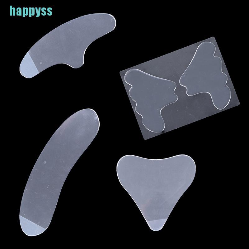 【hap】Anti Wrinkle Patches Silicone Pads Reusable Silicone Wrinkle Removal Stickers