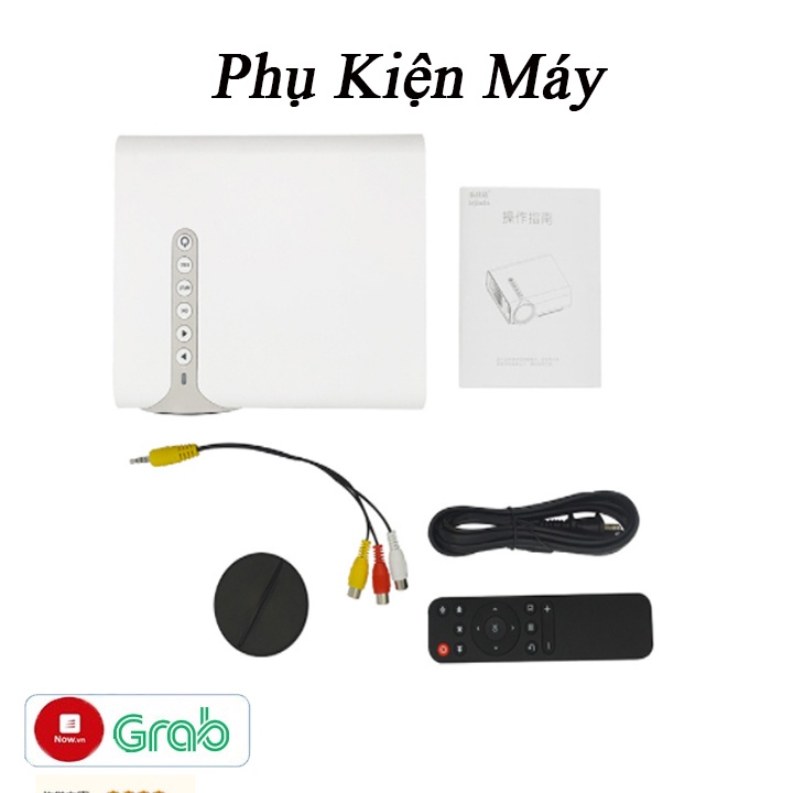 Máy Chiếu Mini Full HD, Độ Sáng Cao Kết Nối Điện Thoại, Pc, Laptop, Ipad.