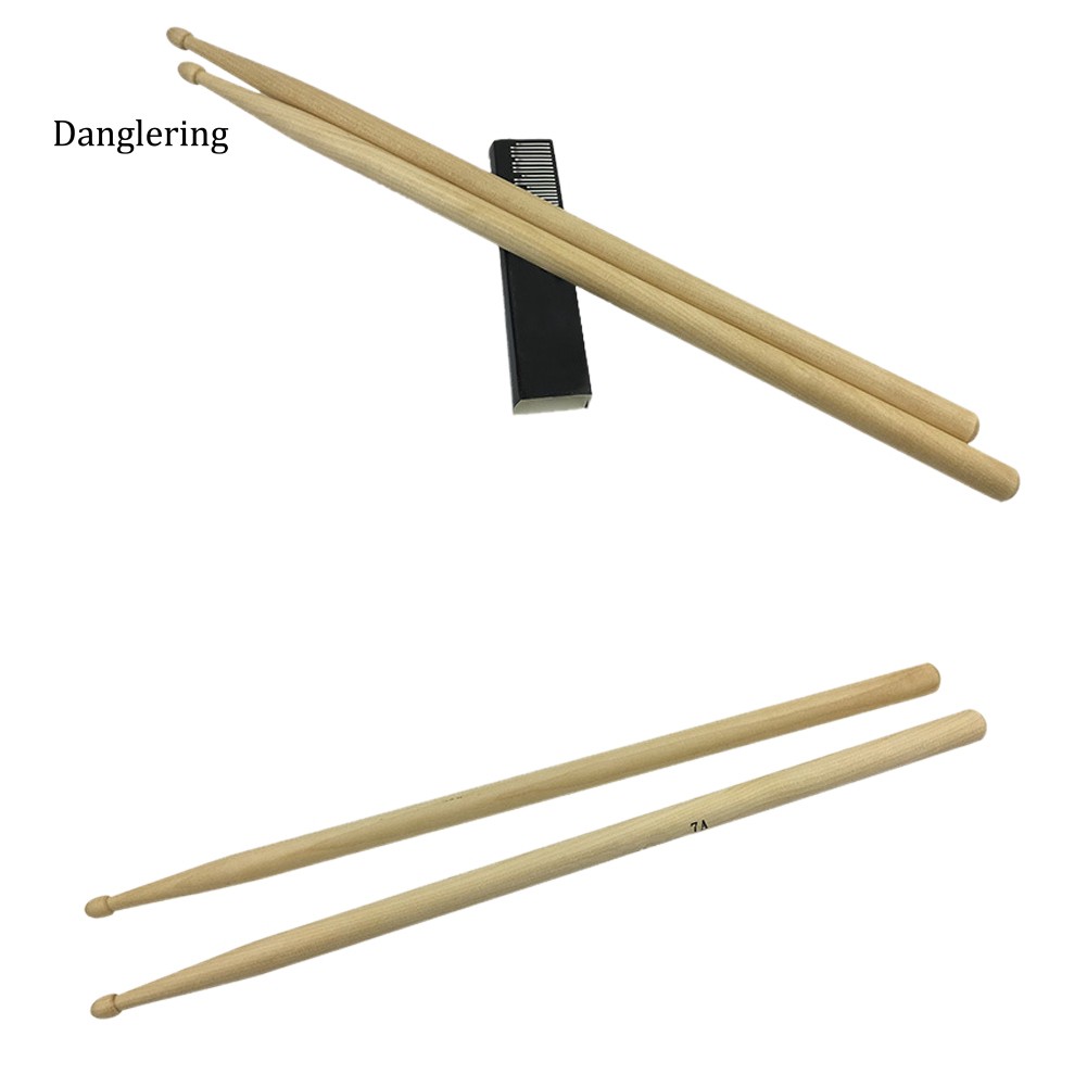 1 Cặp Dùi Trống 5A 7A Bằng Gỗ Phong Trọng Lượng Nhẹ