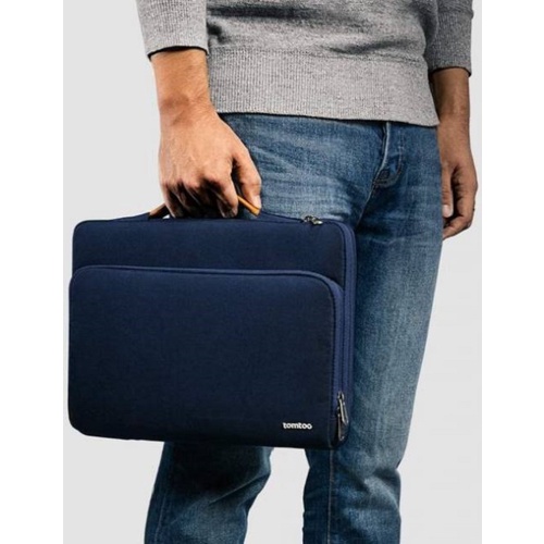 Túi Chống Sốc Tomtoc Briefcase A14-D01B [Chính Hãng USA] Style Macbook Pro 15'', Bảo Vệ 360 Độ, Chất Liệu Bền Bỉ