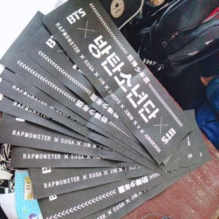 Banner vải BTS