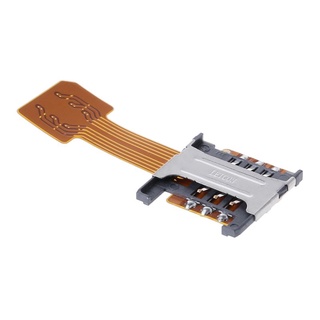 Hybrid Double Dual SIM Card  Adapter for Android Phone Extender for Nano