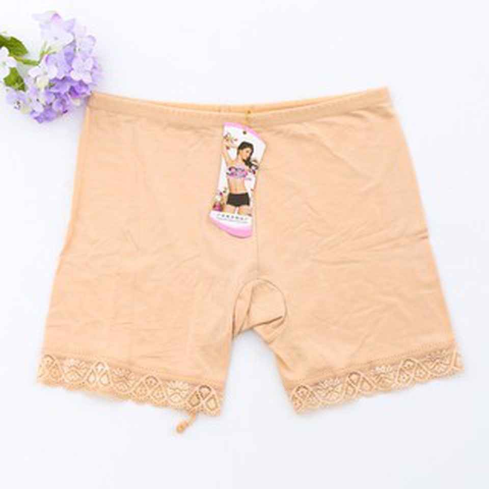 2 Quần đùi trong váy cotton viền ren (40-75kg) | BigBuy360 - bigbuy360.vn