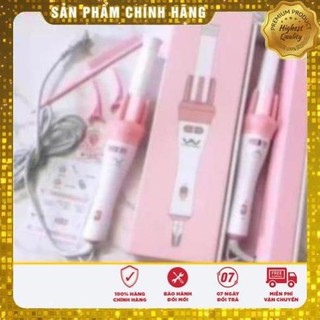 [BH 3 THÁNG] Máy Uốn Tóc Xoăn Xoay Tự Động 360 VIVID & VOGUA (tặng kèm kẹp tóc siêu xinh) [CHÍNH HÃNG]